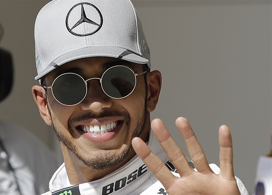 SPOKOJENÝ. Lewis Hamilton vyrazí do Velké ceny USA z prvního místa.