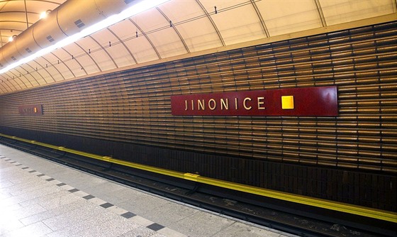 Nástupit stanice praského metra Jinonice (ilustraní snímek)