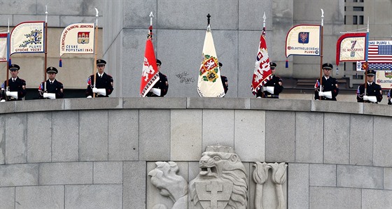 Oslavy výroí vzniku samostatného eskoslovenska na praském Vítkov...