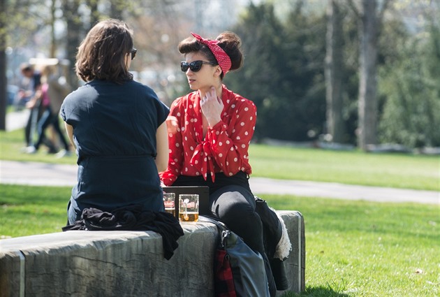 Park Komenského ve Zlín po rekonstrukci.