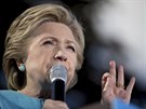 Kampa demokratické kandidátky Hillary Clintonové v New Hampshiru. (24.10.2016)