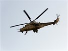Helikoptéra irácké armády nedaleko Mosulu (20. íjna 2016)