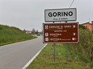 Gorino leí v severoitalské provincii Ferrara (25. íjna 2016)