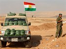 Kurdské jednotky severn od Mosulu (26. íjna 2016)
