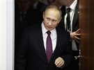 Ruský prezident Vladimir Putin na berlínském jednání normandské tyky (19....