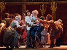 Scéna z Mozartova Dona Giovanniho v Metropolitní opee