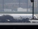Na chicagském O'Hareov letiti se vznítil boeing spolenosti American Airlines...