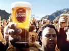 Velká reklama na australské pivo Carlton Draught parodovala film Pán Prsten.