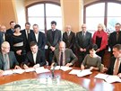 Koalice v Královéhradeckém kraji stvrdila svoje fungování podpisem