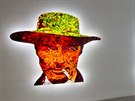 Vdecké hlavy Davida erného na výstav Black Hole v DSC Gallery