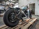 Flying Eyeball je výsledkem pestavby motocyklu Harley-Davidson Sportster 883 z...