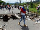 Akci nazvanou Pevzetí Venezuely svolala na stedu opozice jako protest proti...