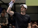 Andy Murray se raduje z postupu do semifinále Erste Bank Open. V tom se kvli...