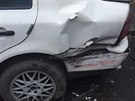 V pražské Francouzské ulici řidič zkolaboval za volantem a naboural pět...
