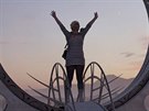 Michaela Rýgrová na festivalu Burning Man 2016