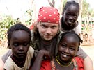 Fotograf Petr Ficko na jedné ze svých výprav do Afriky.