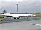 Legendární letoun  Concorde pistál poprvé v Praze 22. íjna 1986
