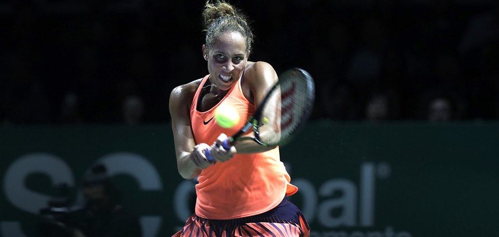 BEKHEND. Madison Keysová v úvodním duelu Turnaje mistry�