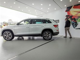 koda Kodiaq na mezinárodní pehlídce designu Designblok 2016