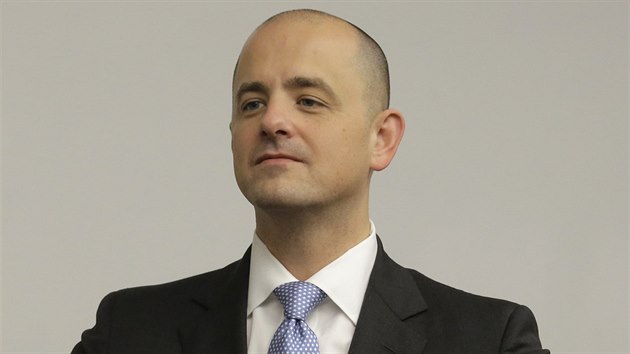 Nezvisl kandidt na prezidenta USA Evan McMullin (27. srpna 2016)