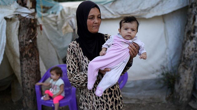 Syrt uprchlci v tboe Yayladagi v tureck provincii Hatay (15. jna 2016)