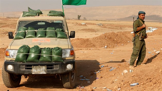 Kurdsk jednotky severn od Mosulu (26. jna 2016)