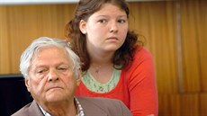 Jiří Brady a jeho dcera Lara na snímku z roku 2005.