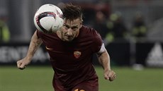 Kapitán AS Řím Francesco Totti.