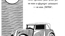 Tatra 57, reklama