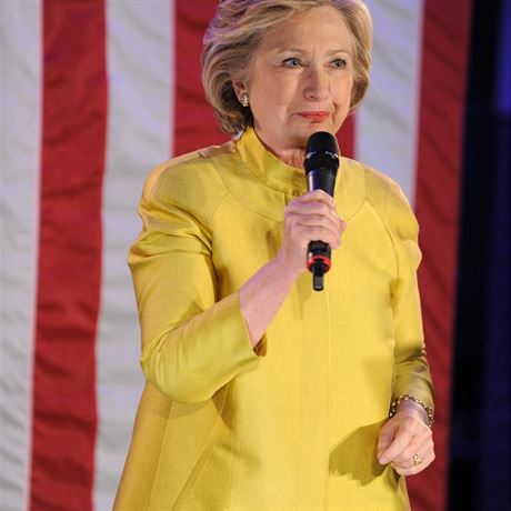 Clintonov bhem prezidentsk kampan (10. dubna 2016)