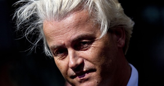 Nizozemský politik Geert Wilders 