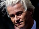 Geert Wilders na snímku z 12. kvtna 2014