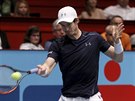 Andy Murray bhem finále Erse Bank Open.