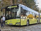 Dopravn podniky pedstavily veejnosti nov autobus Solaris Urbino 4....