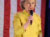 Clintonová během prezidentské kampaně (10. dubna 2016)