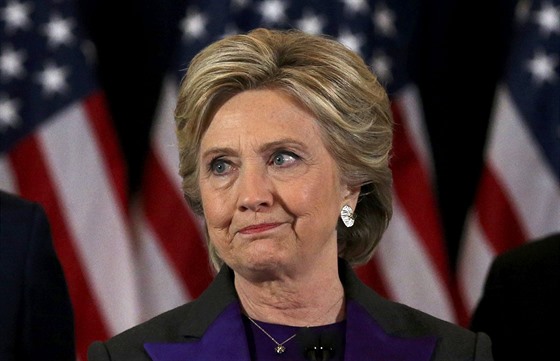 Demokratická kandidátka Hillary Clintonová poprvé promluvila ke svým voličům po...