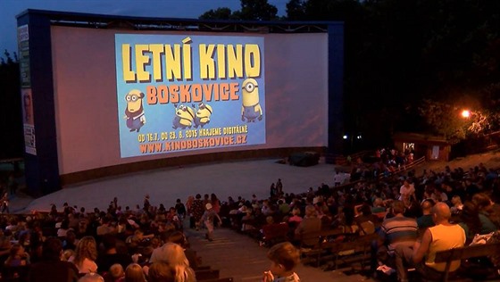 Letní kino v Boskovicích zaalo v ervenci 2015 promítat v nejmodernjí 4K...
