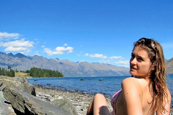 Cestovatelka Eva Pavlíková na Novém Zélandu