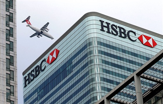 Sídlo HSBC v Londýně (Ilustrační snímek)