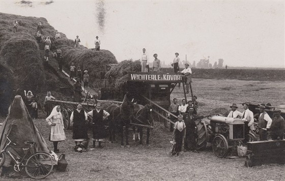 Statek v Mistín, na nm rodina Milana Hlobílka hospodaila. Roku 1951 z nj...