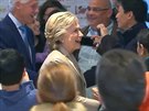 Clintonovi a Tim Kane u voleb