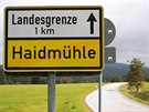 Kousek od áry. Haidmühle, východit okruhu, je pohraniní obcí.