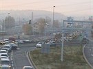 Výpadek elektiny ve Strahovského tunelu zpsobil v Praze dopravní kolaps. (8....