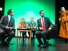 Politický kabaret Ovčáček čtveráček ve zlínském divadle