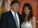 Donald Trump a Melania Knaussová (Hollywood, 7. listopadu 2004)