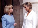 Hillary Clintonová a princezna Diana (Washington, 18. ervna 1997)