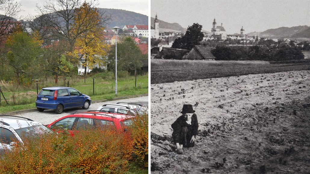 Hranice na aktuálním snímku a kolem roku 1900