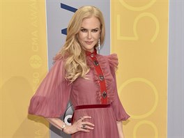 Nicole Kidmanová na CMA Awards (Nashville, 2. listopadu 2016)