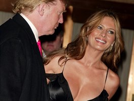 Donald Trump a Melania Trumpová (New York, 4. kvtna 2005)