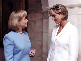 Hillary Clintonová a princezna Diana (Washington, 18. června 1997)